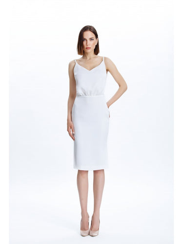 Fidan Şimşek White Blouse Dress