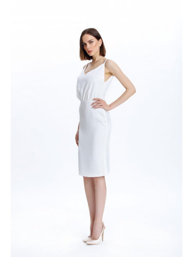 Fidan Şimşek White Blouse Dress