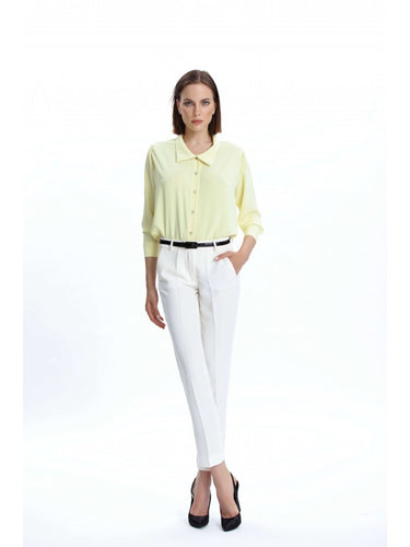 Crepe Yellow Shirt