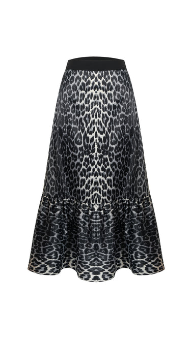 Satin Midi Skirt