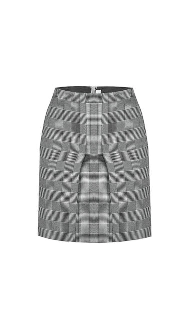 Plaid Bell Skirt