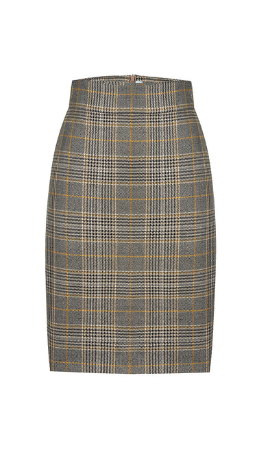 Plaid Short Skirt
