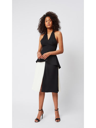 Black and Off-White Skirt