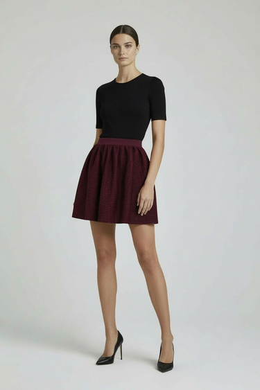 Fidan Şimşek Tweed Skirt