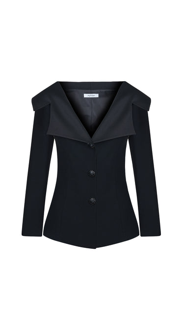 Wide Collar Jacket