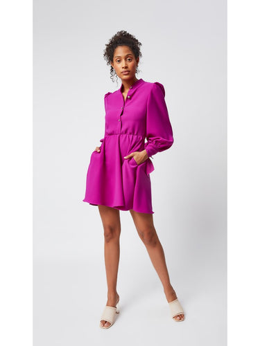 Fuchsia Dress with Pockets