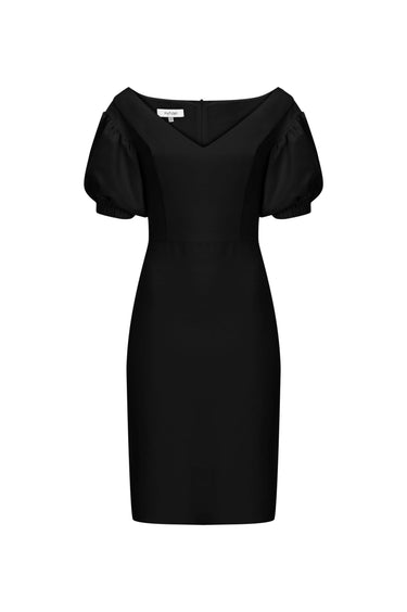 Balloon Sleeve Dress