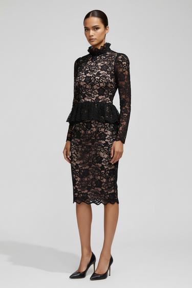 Lace Pencil Dress