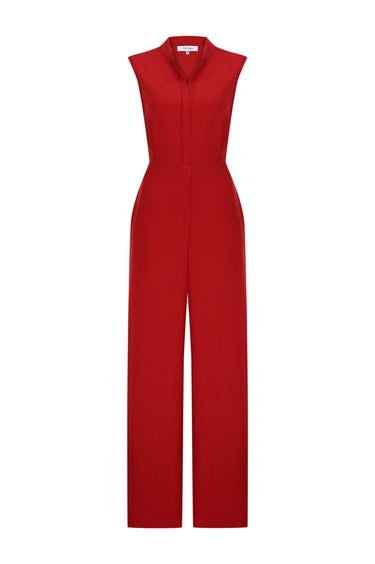 Crew Neck Jumpsuit