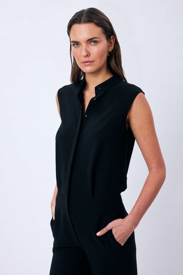 Crew Neck Jumpsuit