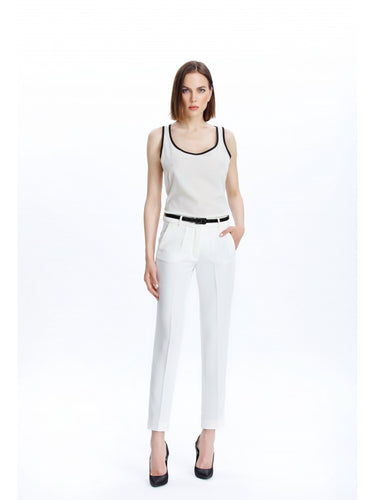 Wide-Strapped Blouse