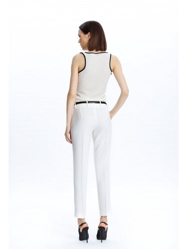 Wide-Strapped Blouse
