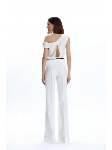 Bol Paça Ekru Pantolon