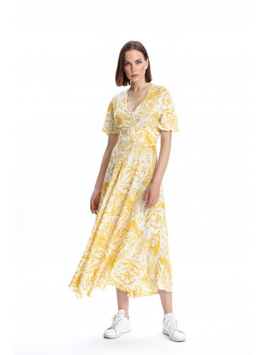 Beli Korsajlı Elbise