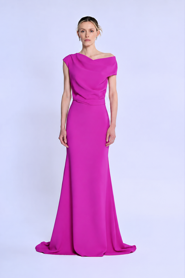 Low-cut Evening Dress