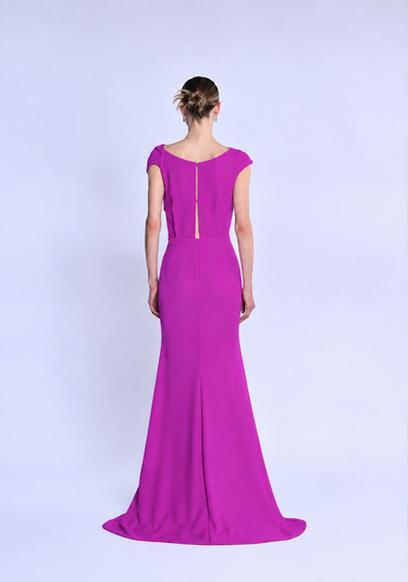 Low-cut Evening Dress