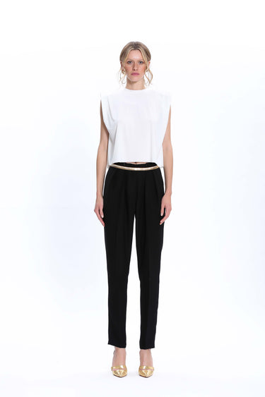 Pilili Siyah Pantolon