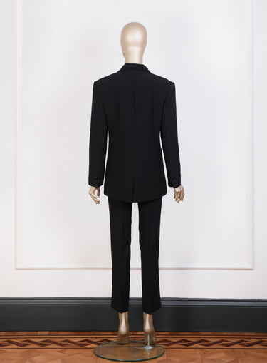 Siyah Çift Düğmeli Ceket