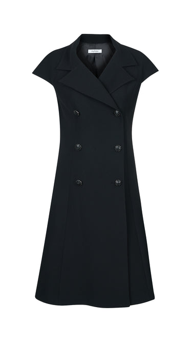 Short-Sleeved Shirt Dress