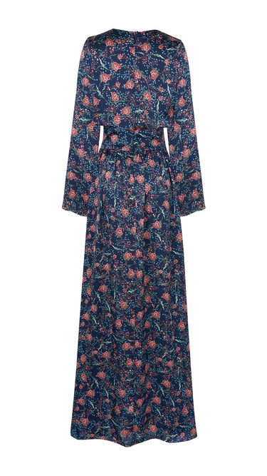 Floral Patterned Long Dress