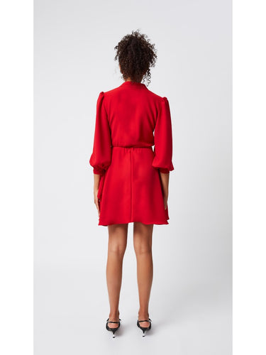 Red Dress with Pockets