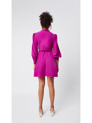 Fuchsia Dress with Pockets