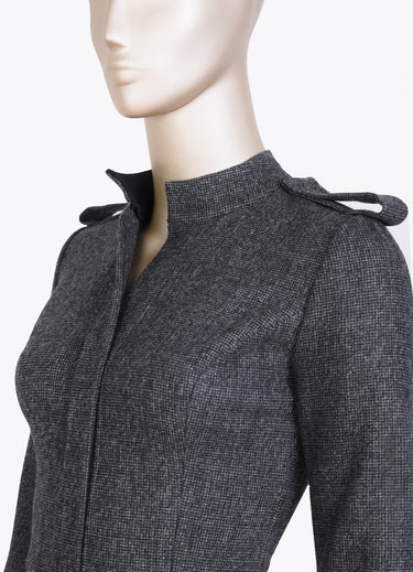 Apolet Detaylı Kalem Elbise