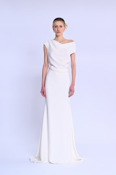 Low-cut Evening Dress