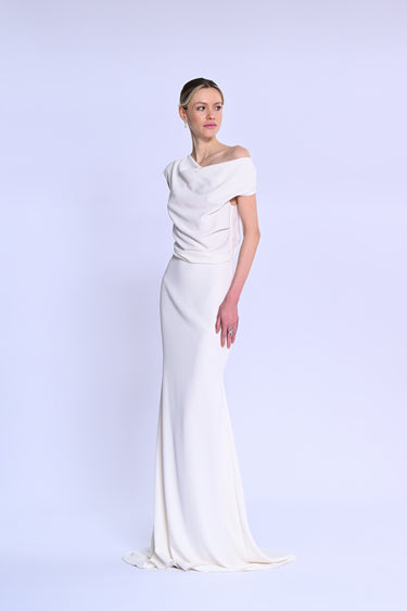 Low-cut Evening Dress