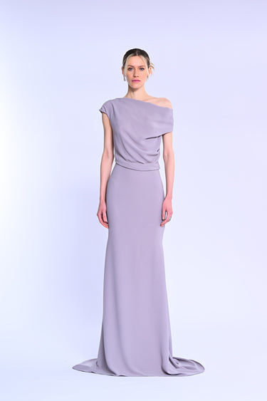 Low-cut Evening Dress