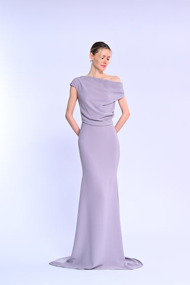 Low-cut Evening Dress