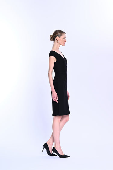 Off-the-Shoulder Dress / Black