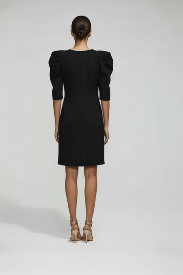 Truvakar Kol Siyah Elbise