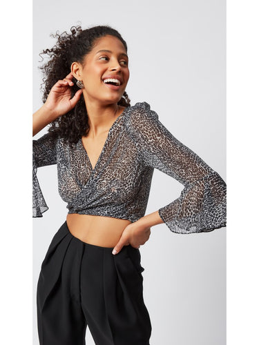 Leopard Print Blouse