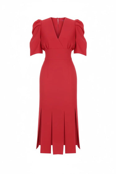 Fidan Şimşek Black Wrap-Around Dress